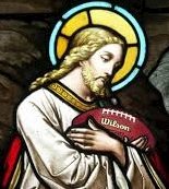 Jesus loves football and betting
