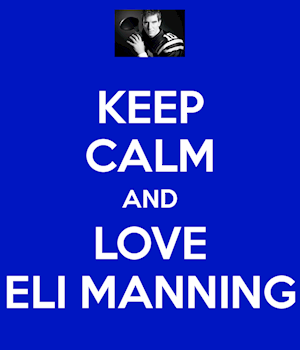 Loving betting against Eli Manning