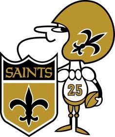 New Orleans Saints retro logo