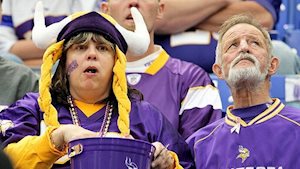 Sad Vikings fans