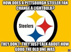 Pittsburgh Steelers suck joke