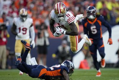 49ers flop in fourth quarter, fall 11-10 to Broncos, Russell Wilson