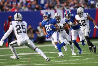 and needs more touches to stay there, at the expense of Saquon Barkley