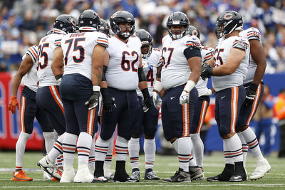Arguably the best offensive line grouping for the Chicago Bears vs Vikings