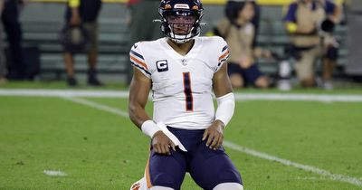 Bears QB Justin Fields makes history with low passing yards prop against Giants
