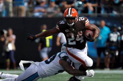 Browns rewind: Why Nick Chubb and Kareem Hunt together gave Panthers a ‘tough time’