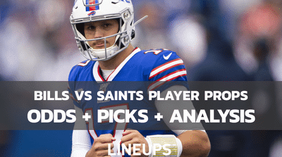 Buffalo Bills vs. New Orleans Saints Player Props (11/25/21)