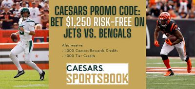 Caesars NY promo code: Bet up to $1,250 risk-free betting on Bengals vs. Jets