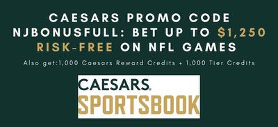 Caesars promo code Thanksgiving: Bet up to $1,250 risk-free on Giants-Cowboys and Pats-Vikings