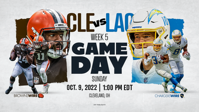 Chargers vs. Browns: How to watch, listen, stream, wager Week 5