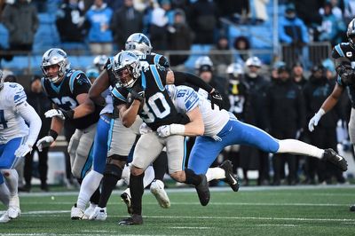Chuba Hubbard player props odds, tips and betting trends for Week 17