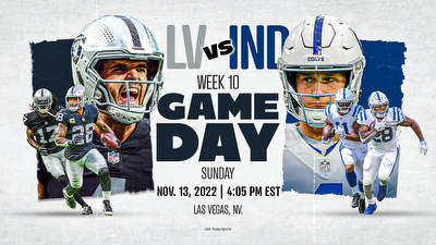 Colts vs. Raiders: Time, TV schedule, odds, streaming, how to watch