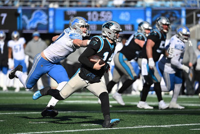 Detroit Lions grades Jared Goff stumbles Aaron Glenn defense flops
