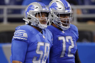Detroit Lions Week 18 NFL inactive list Green Bay Packers Penei Sewell
