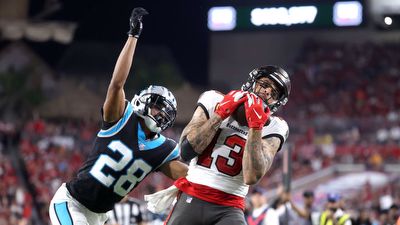 DeVonta Smith vs. Mike Evans: Who Will Have More Receiving Yards?