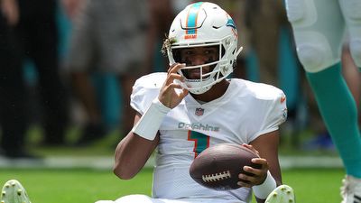 Dolphins QB Tua Tagovailoa Likely Out vs. Patriots, Teddy Bridgewater in Line to Start