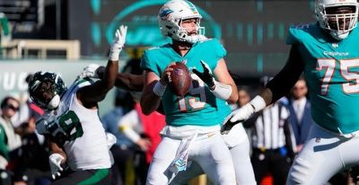Dolphins vs. Bills NFL Wild Card Weekend odds: Spread jumps, total sinks with Tua Tagovailoa out, Skylar Thompson likely at quarterback for Miami