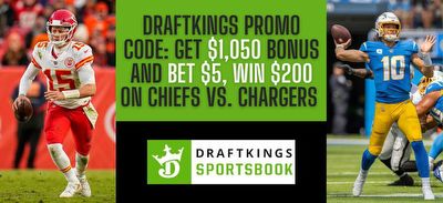 DraftKings promo code: Bet $5, win $200 on Chiefs vs. Chargers in Week 11 SNF matchup