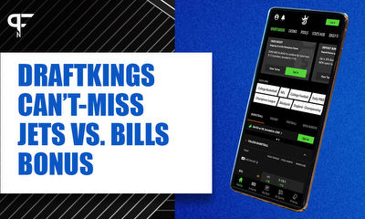 DraftKings promo code for Jets vs. Bills activates can't-miss bonus