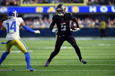 Drake London is highest graded offensive rookie, according to PFF