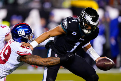 Eagles vs Giants odds: Philly opens up as 7-point favorites over New York