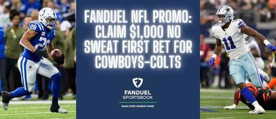 FanDuel promo code for SNF: Claim $1,000 first bet insurance on Cowboys vs. Colts