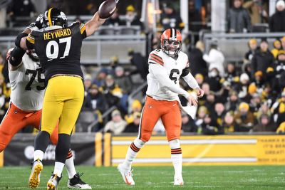 First Thoughts: Beleaguered Baker Mayfield harassed, sacked 9 times as Browns fall to Steelers
