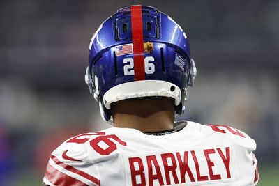Giants had ‘pretty good’ contract discussions with Saquon Barkley