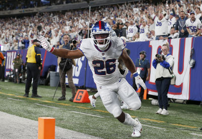 Giants vs Packers Anytime TD Scorer Picks for Week 5 (Saquon and Dillon Top Players to Target)