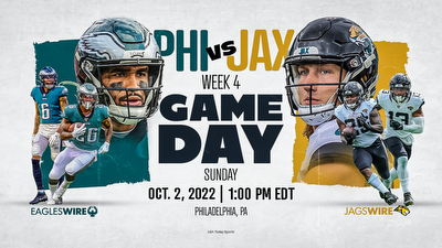 How to watch Jaguars vs. Eagles: TV channel, time, stream, odds