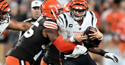Joe Burrow stats vs. Browns: Why Myles Garrett, Cleveland defense, woes on O-line have stifled Bengals quarterback