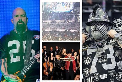 Las Vegas Raiders House Band Covers Slayer Song at NFL Game