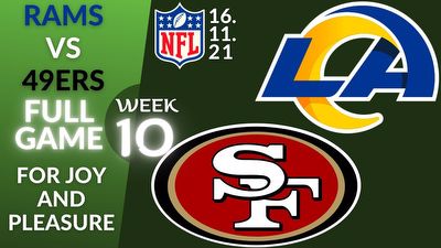 🏈Los Angeles Rams vs San Francisco 49ers Week 10 NFL 2021-2022 Full Game Watch Online, Football 2021