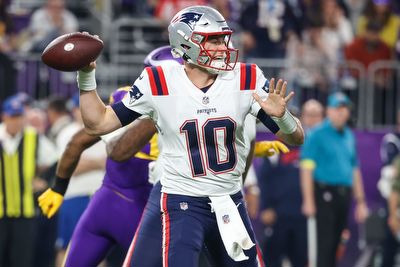 Mac Jones, Patriots offense come up short in loss to Vikings