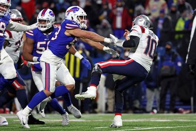 Mac Jones stuck image from Patriots' blowout loss against Bills last season in locker room as motivation