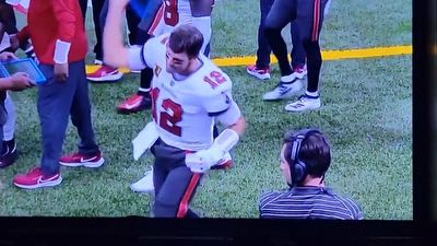 Microsoft exec responds to Tom Brady smashing yet another Surface tablet during meltdown against Saints