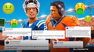 NFL Twitter rags on Broncos and Colts after putrid performances