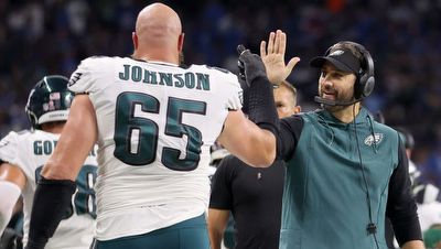 Nick Sirianni: Lane Johnson is the best tackle in the NFL, and not just the best right tackle