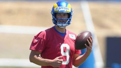Rams' Matthew Stafford unlikely to throw during OTAs after QB received anti-inflammatory shot in right elbow