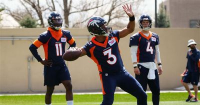 Russell Wilson recaps Day 1 of Broncos practice, connection with WR Jerry Jeudy