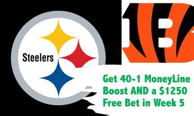 Two in a Row? Steelers-Bengals Betting Preview, Get 40-1 Odds Boost