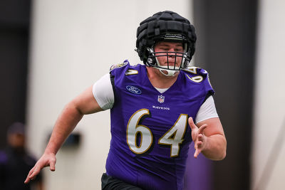 Tyler Linderbaum draws rave review from Baltimore Ravens coach John Harbaugh