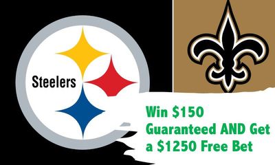 Upset Brewing? Steelers-Saints Betting Preview, Win $150 Immediately