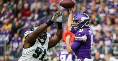 Vikings vs. Eagles NFL Week 2 odds, trends: Kirk Cousins winless against teams other than Bears in ugly 11-game Monday night career