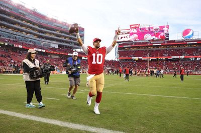 What is Jimmy Garoppolo's record as a starter?