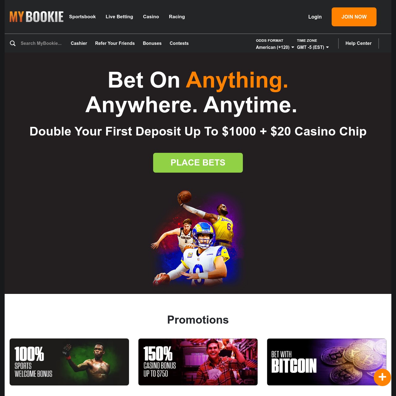 MyBookie Promo Code & Promotions TotoSiteInfo